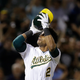 Illustration for article titled Khris Davis Invented A Fantastic Walk-Off Celebration